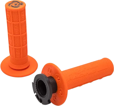 Torc1 Grips - Defy - Lock-On - 4-Stroke - Orange 3750-0502