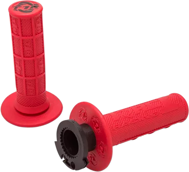 Torc1 Grips - Defy - Lock-On - 4-Stroke - Red 3750-0402