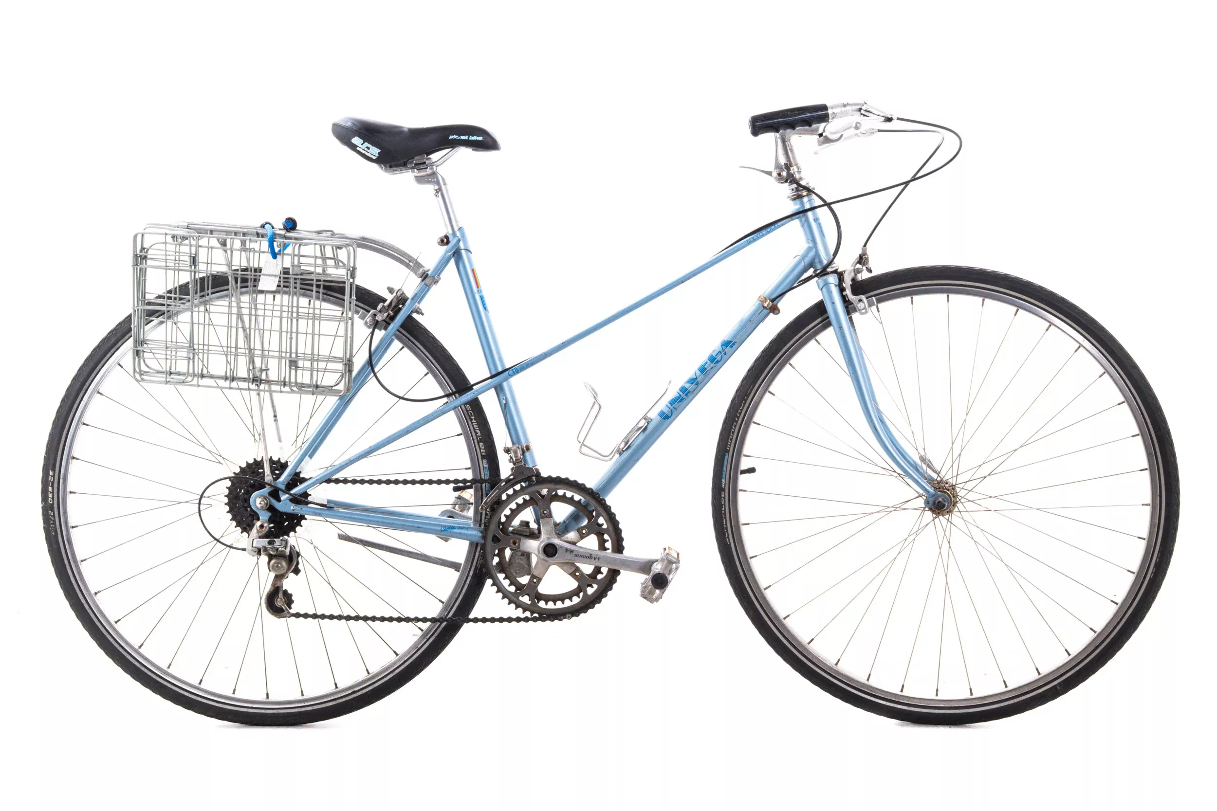 USED Vintage Univega Supra Sport Mixte Small Urban Cruiser Road Bike 27" Wheels -AS IS
