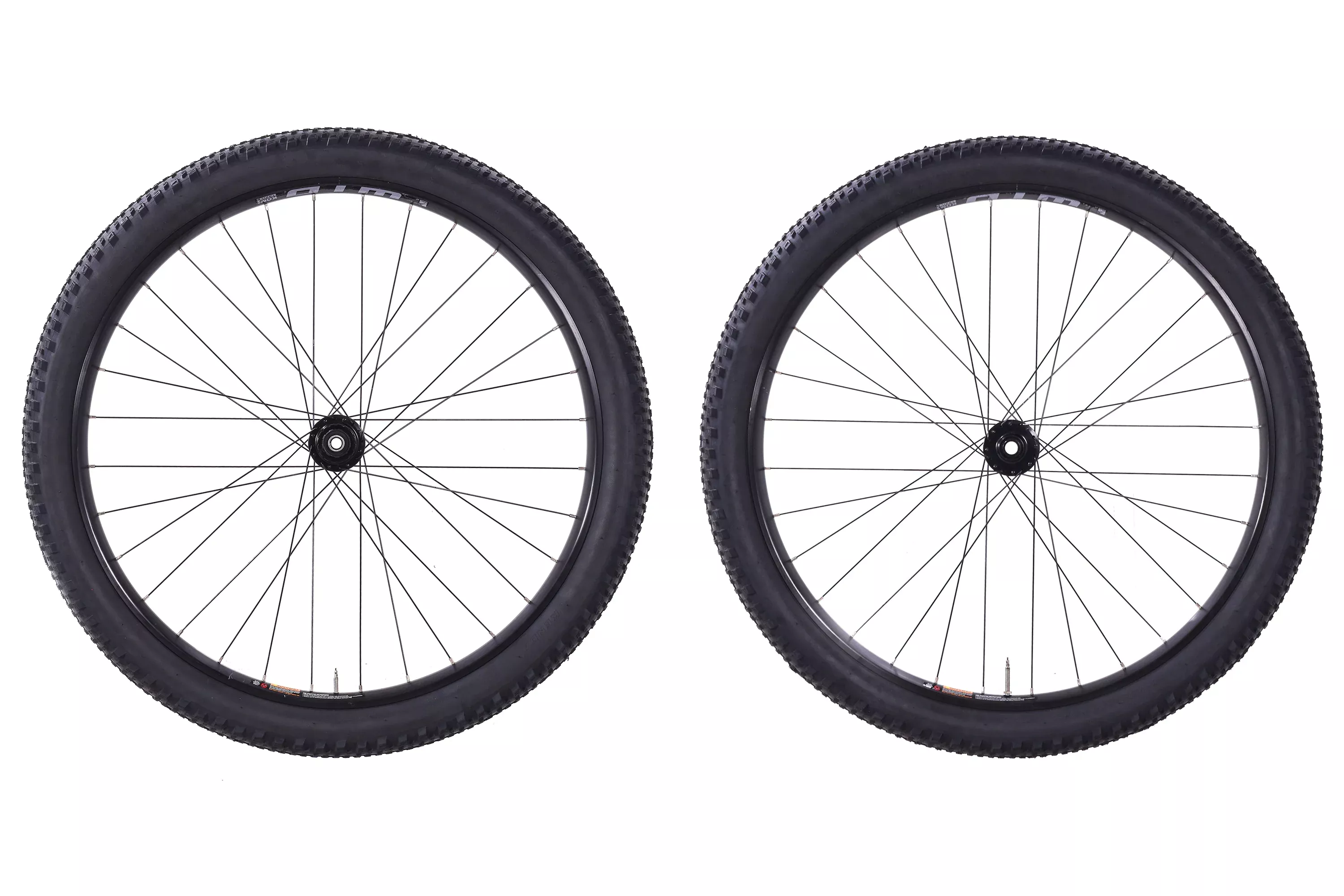 USED WTB KOM Trail i30 29" Boost Single Speed 6-Bolt Disc wheelset w/ 29x2.6" Tires + Tannus Armour