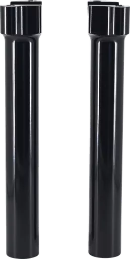 Wild 1 Chubby Billet Risers - 9-1/2" - Gloss Black Wo530Sgb