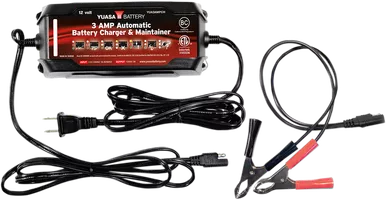 Yuasa Battery Charger - 3 A - 12V Yua3Ampch