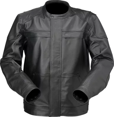 Z1R Justifier Leather Jacket - Black - Medium