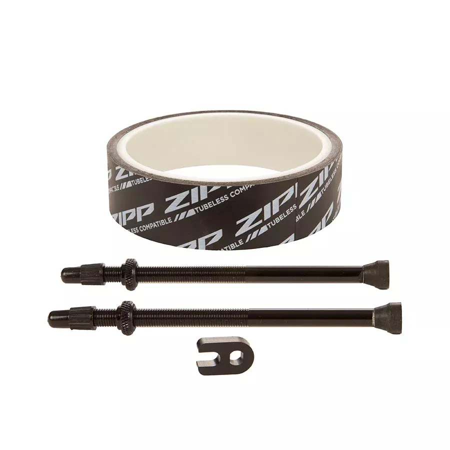 Zipp Tubeless Kit 26mm tape and 100mm valves Fits 808 Firecrest