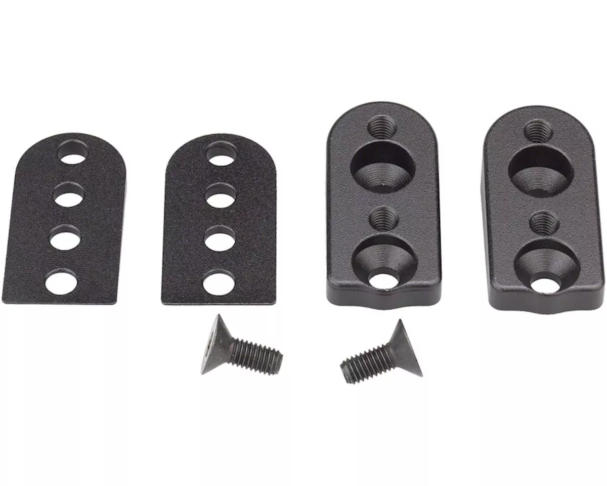 Zipp Vuka Aero C1 Armrest Angle Wedge Kit (Black) (w/Bolt) (2018+) (5°/0° Wedges)