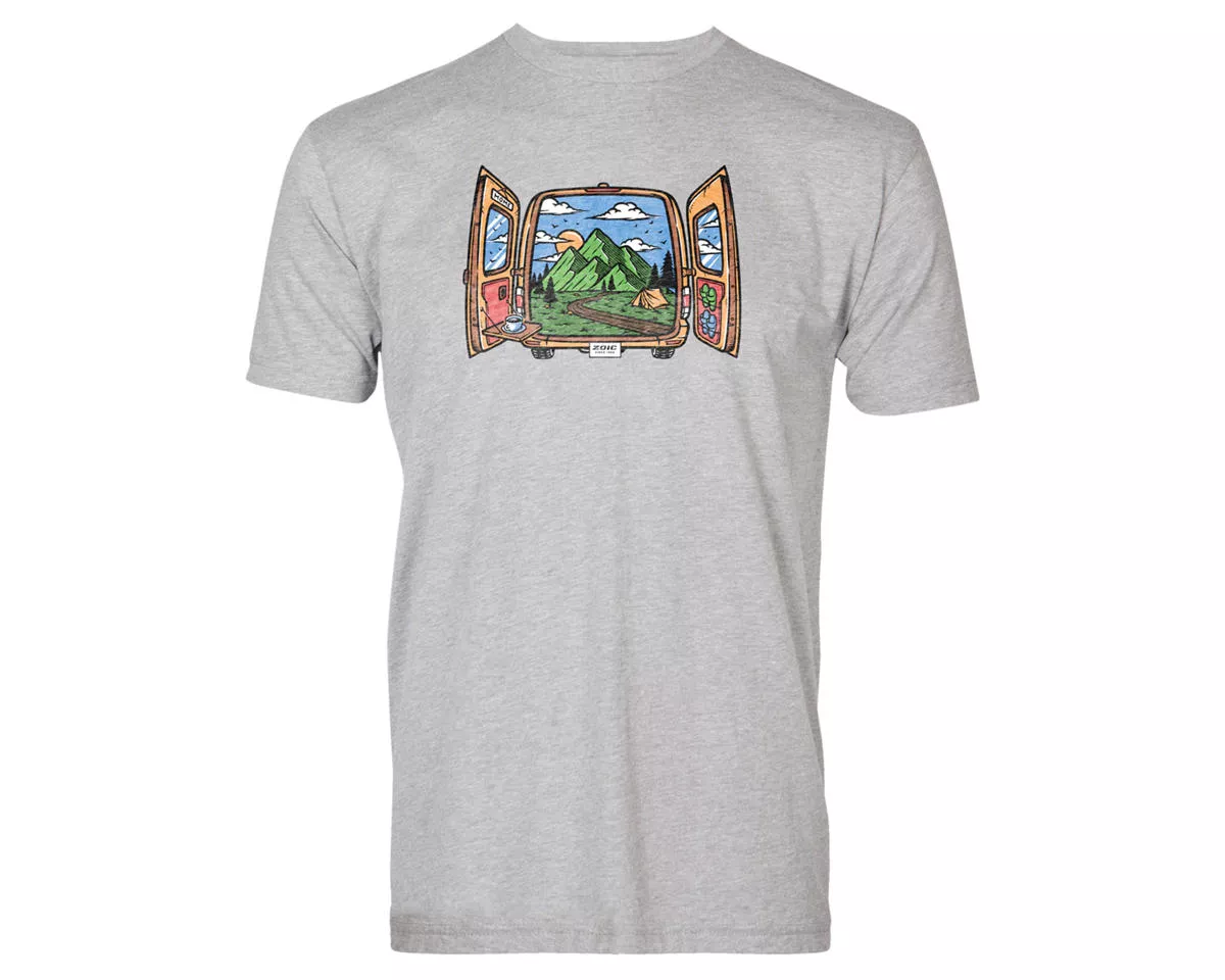 ZOIC Van Life T-Shirt (Grey Heather) (2XL)